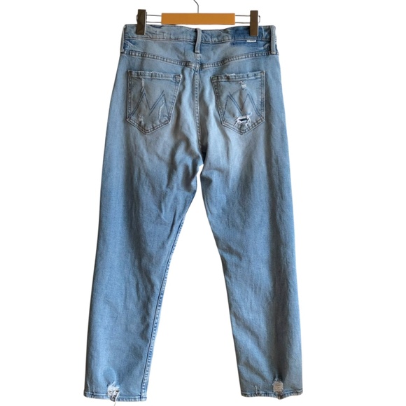 Mother Superior Tomcat Light Blue Distressed Jeans Size 29 - Picture 7 of 16